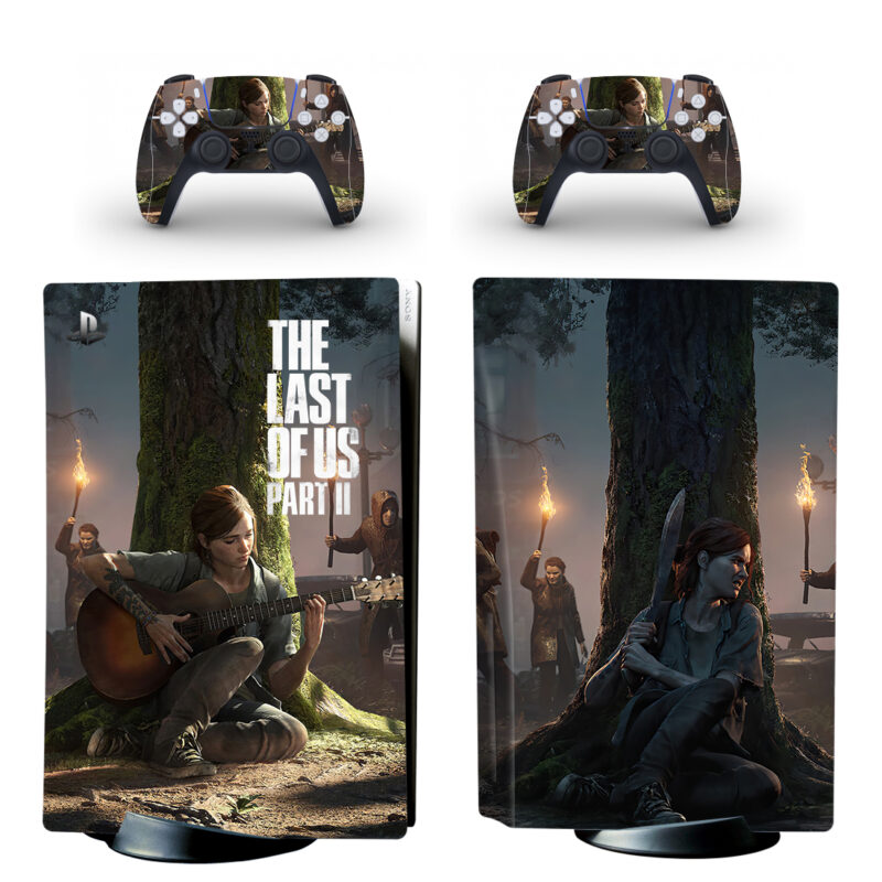 The Last Of Us Part II PS5 Skin Sticker And Controllers Design 8