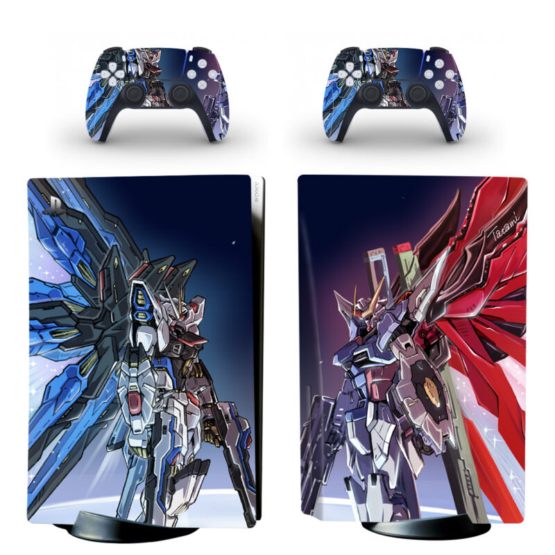 Mobile Suit Gundam Seed PS5 Skin Sticker Decal