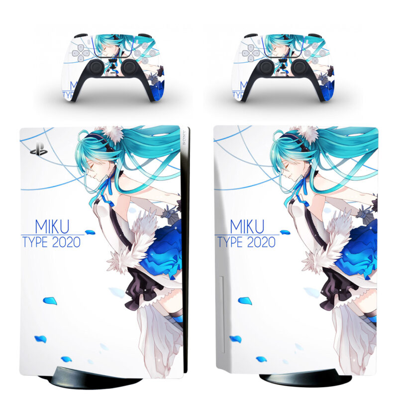 Hatsune Miku Type 2020 PS5 Skin Sticker Decal