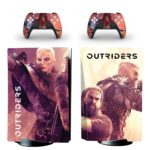 Outriders PS5 Skin Sticker And Controllers