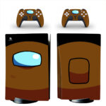 Among Us Brown PS5 Skin Sticker Decal