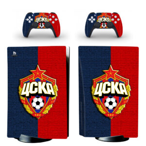 PFC CSKA Moscow PS5 Skin Sticker And Controllers