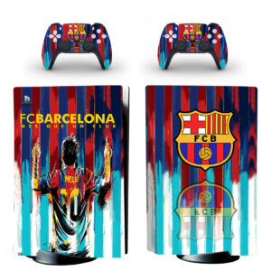 FC Barcelona Mes Que Un Club Artwork PS5 Skin Sticker Decal