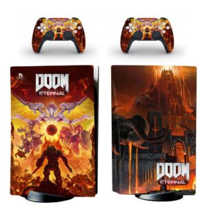 Doom Eternal PS5 Skin Sticker Decal