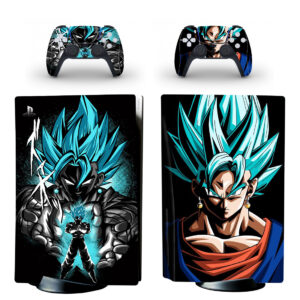 Dragon Ball Goku Vegeta PS5 Skin Sticker Decal