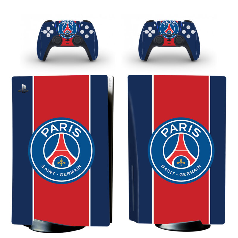 Paris Saint-Germain F.C. PS5 Skin Sticker Decal