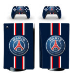 Paris Saint-Germain F.C. PS5 Skin Sticker And Controllers