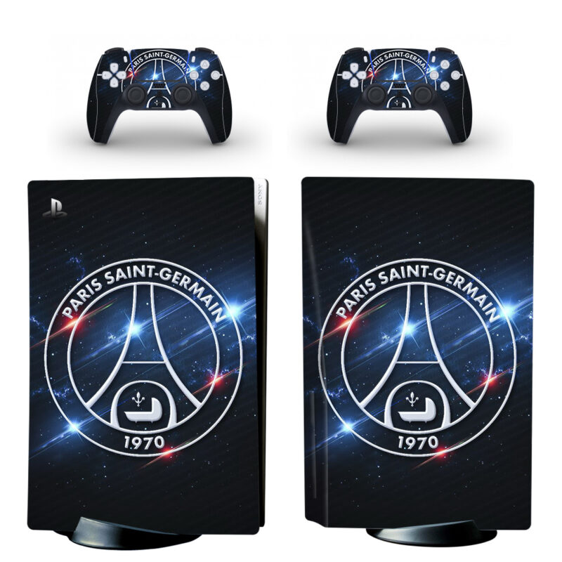 Paris Saint-Germain F.C. PS5 Skin Sticker Decal Design 2