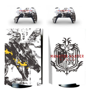 Monster Hunter: World PS5 Skin Sticker And Controllers Design 2