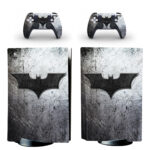 Batman Symbol PS5 Skin Sticker And Controllers Design 1