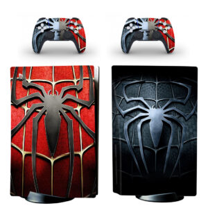 Spider-Man Symbol PS5 Skin Sticker Decal Design 1