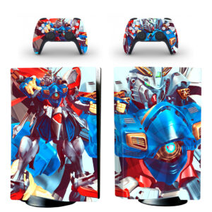 Mobile Suit Gundam Wing PS5 Skin Sticker Decal