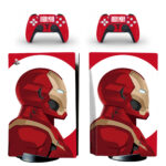 Iron Man Minimal PS5 Skin Sticker Decal