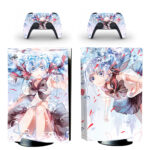 Hatsune Miku PS5 Skin Sticker Decal Design 1