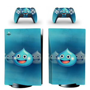 Slime Dragon Quest PS5 Skin Sticker And Controllers