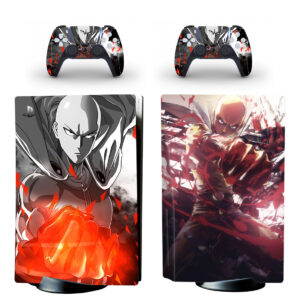 One-Punch Man Saitama PS5 Skin Sticker Decal