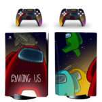 Among Us PS5 Skin Sticker Decal Design 2