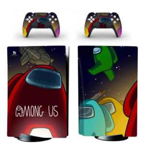 Among Us PS5 Skin Sticker Decal Design 2