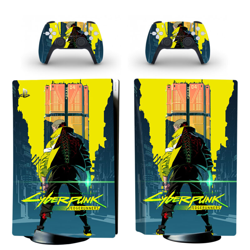 Cyberpunk: Edgerunners PS5 Skin Sticker Decal