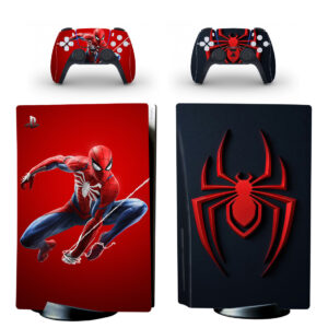 Marvel's Spider Man PS5 Skin Sticker And Controllers Design 2