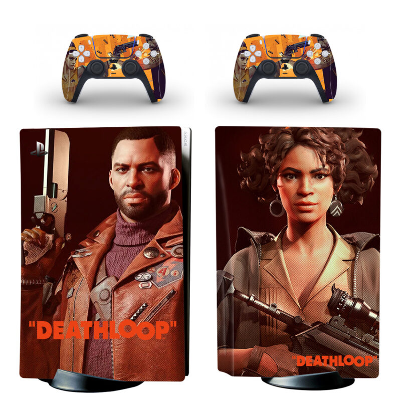 Deathloop PS5 Skin Sticker Decal Design 1