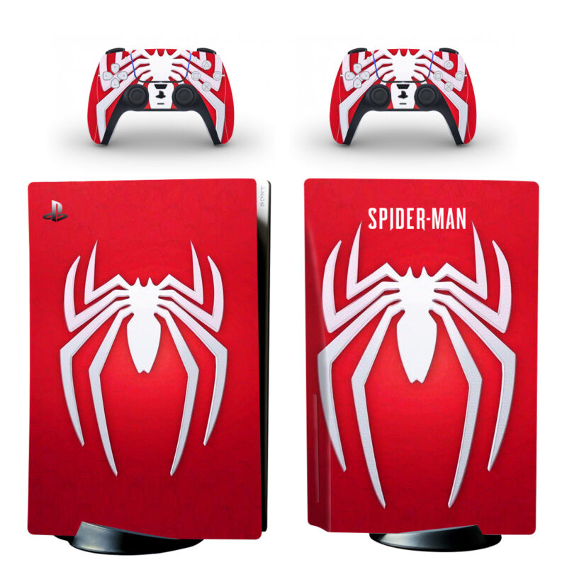 Spider-Man PS5 Skin Sticker Decal Design 2