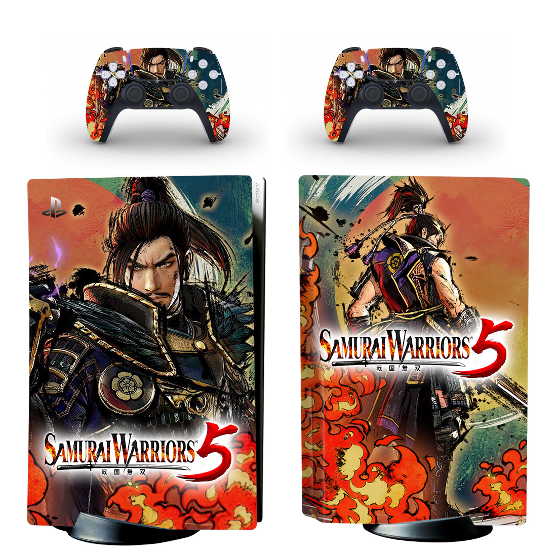 Samurai Warriors 5 PS5 Skin Sticker Decal