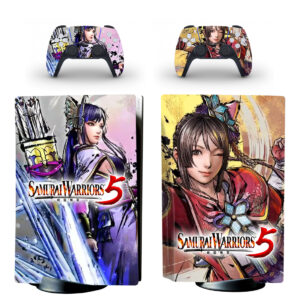 Samurai Warriors 5 PS5 Skin Sticker Decal Design 1