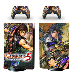 Samurai Warriors 5 PS5 Skin Sticker And Controllers Design 2