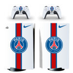 Paris Saint-Germain F.C. PS5 Skin Sticker Decal Design 3