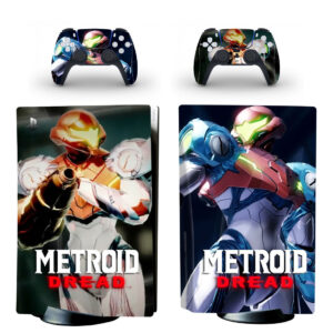 Metroid Dread PS5 Skin Sticker Decal