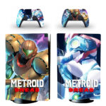 Metroid Dread PS5 Skin Sticker Decal Design 1