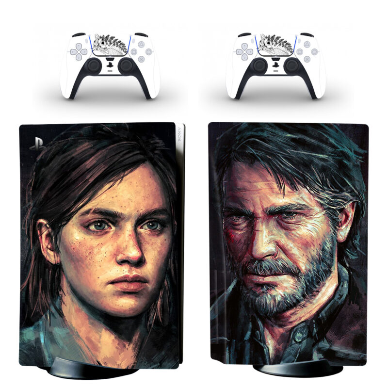 The Last Of Us PS5 Skin Sticker Decal Design 2