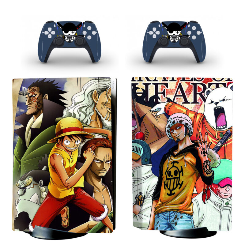 One Piece Pirates Of Heart PS5 Skin Sticker Decal