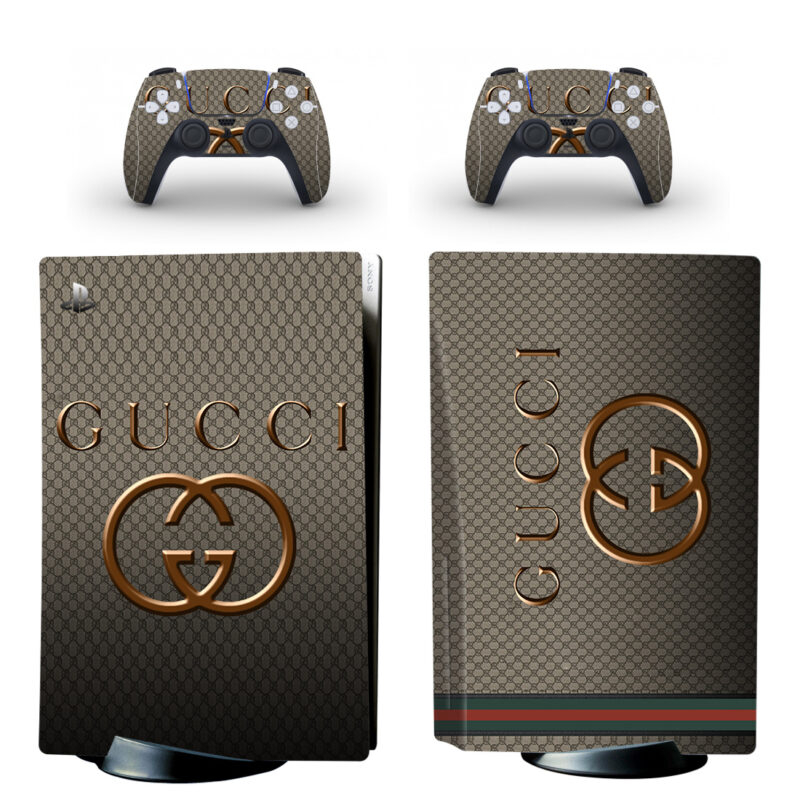 Gucci Symbol PS5 Skin Sticker Decal