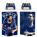 Lionel Messi Paris Saint-Germain F.C. PS5 Skin Sticker Decal