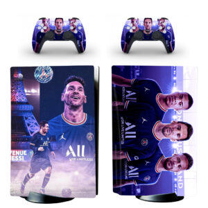 Paris Saint-Germain F.C. Team PS5 Skin Sticker Decal Design 8