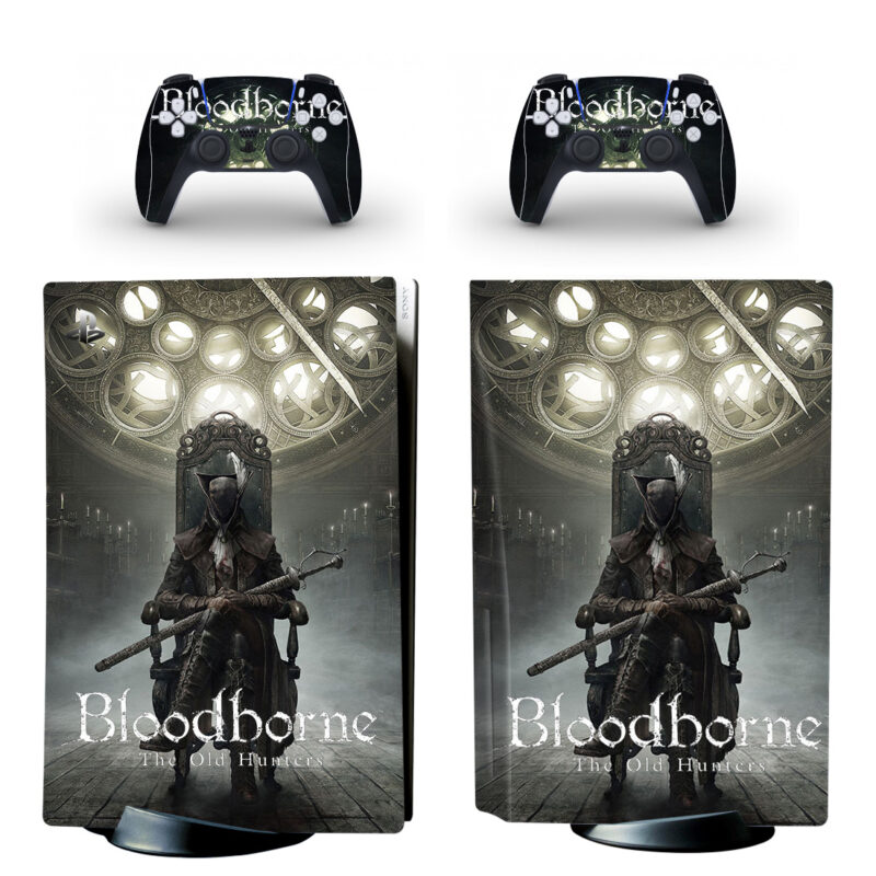 Bloodborne: The Old Hunters PS5 Skin Sticker Decal