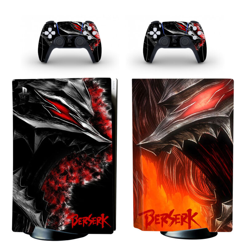 Berserk PS5 Skin Sticker And Controllers