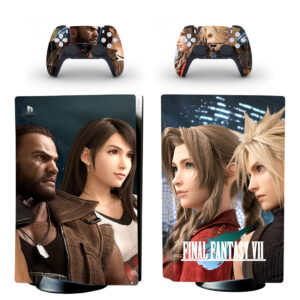 Final Fantasy VII PS5 Skin Sticker Decal Design 11