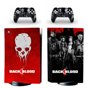 Back 4 Blood PS5 Skin Sticker Decal Design 9