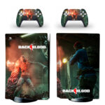 Back 4 Blood PS5 Skin Sticker And Controllers