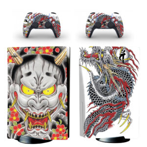 Goro Majima Hannya Mask PS5 Skin Sticker Decal