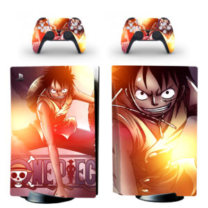 One Piece PS5 Skin Sticker And Controllers Design 2