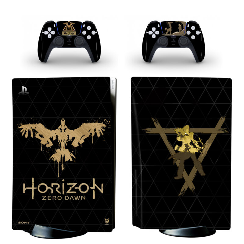 Horizon Zero Dawn PS5 Skin Sticker And Controllers Design 2