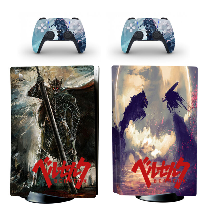 Berserk PS5 Skin Sticker Decal Design 5