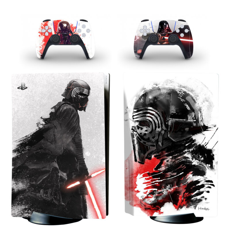 Star Wars Kylo Ren PS5 Skin Sticker Decal