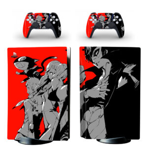 Persona 5 Royal PS5 Skin Sticker And Controllers