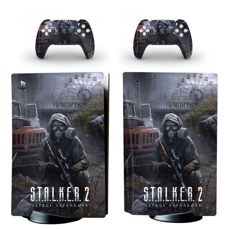 S.T.A.L.K.E.R. 2: Heart Of Chornobyl PS5 Skin Sticker Decal Design 1