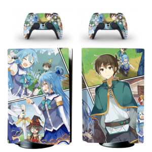 KonoSuba Kazuma Sato PS5 Skin Sticker Decal